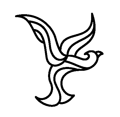Lerche Vogelmarke
